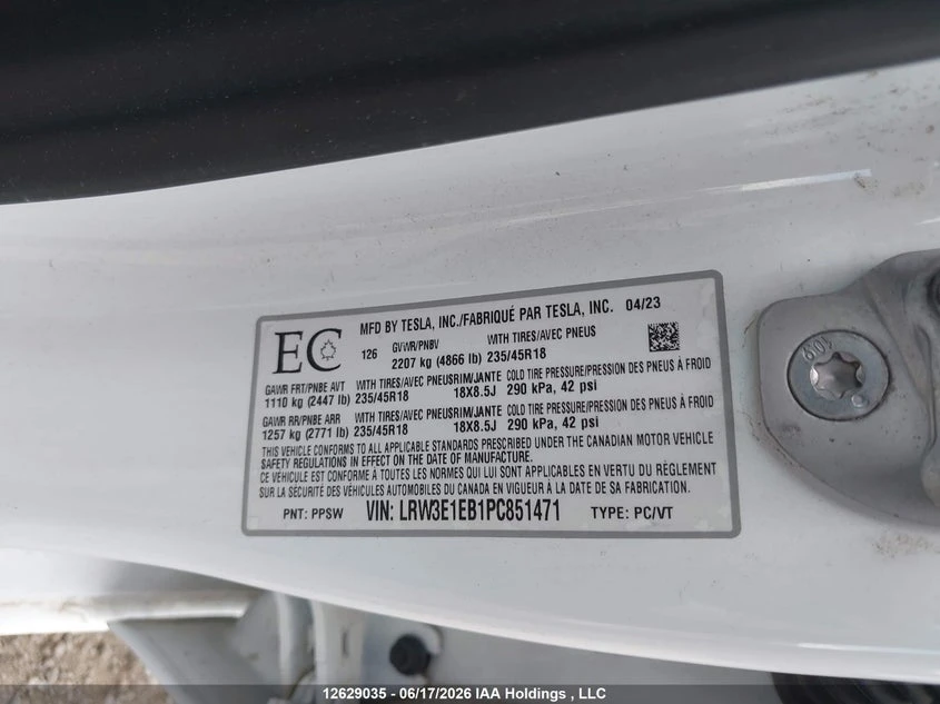 Tesla Model 3 Long Range AWD, снимка 9 - Автомобили и джипове - 56444196