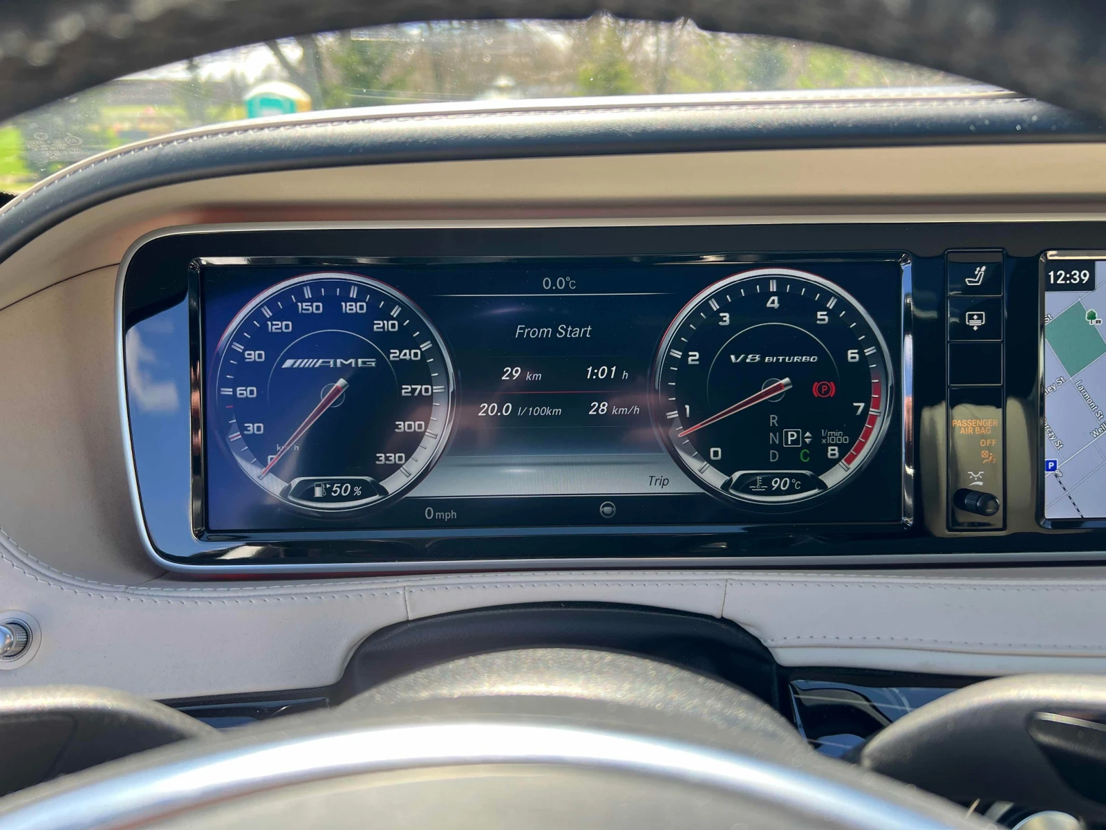 Mercedes-Benz S 63, снимка 8 - Автомобили и джипове - 54205214