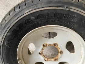 Гуми с джанти Michelin 215/80R15, снимка 1 - Гуми и джанти - 47362982