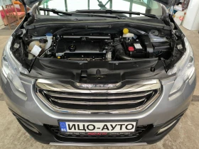 Peugeot 2008 1, 6i-KOЖА, HABИ, ПАНОРАМА, LED, FACELiFT, GT-Lain, снимка 16