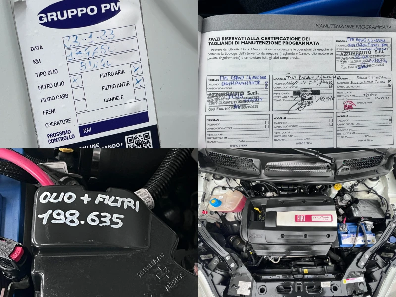 Fiat Bravo 1.4Turbo Бензин Sport ПРОЧЕТИ ОПИСАНИЕТО, снимка 16 - Автомобили и джипове - 53233155