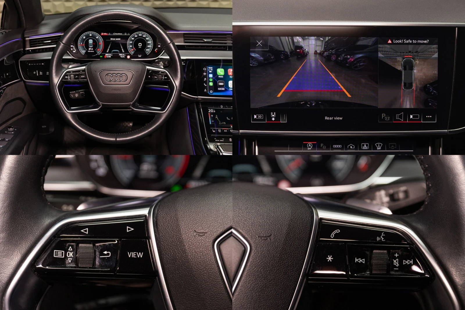 Audi A8 50 TDI Mild Hybrid* Quattro* Matrix* Bang & Olufse, снимка 14 - Автомобили и джипове - 54427829