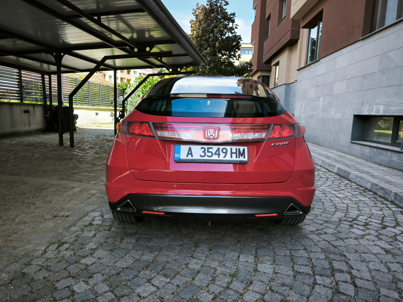 Honda Civic 2.2 i-CTDi Facelift, снимка 3 - Автомобили и джипове - 54721780