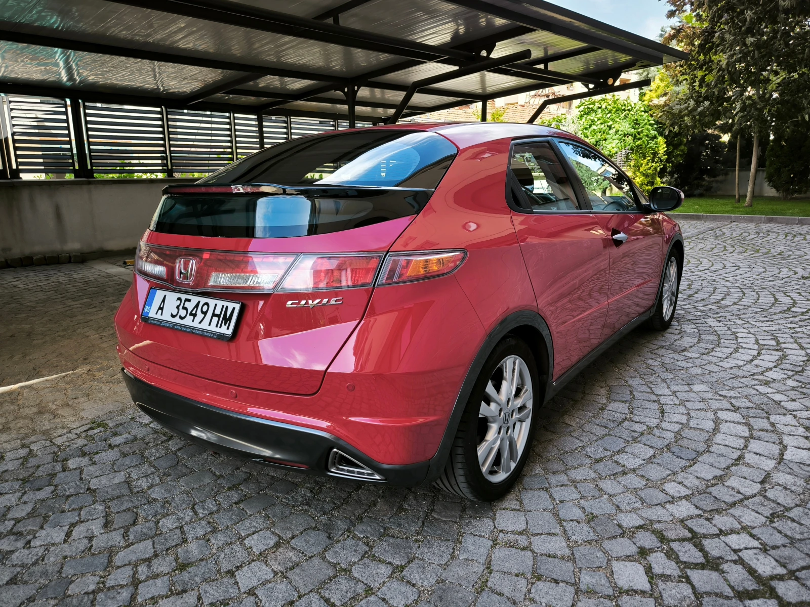Honda Civic 2.2 i-CTDi Facelift, снимка 4 - Автомобили и джипове - 54721780