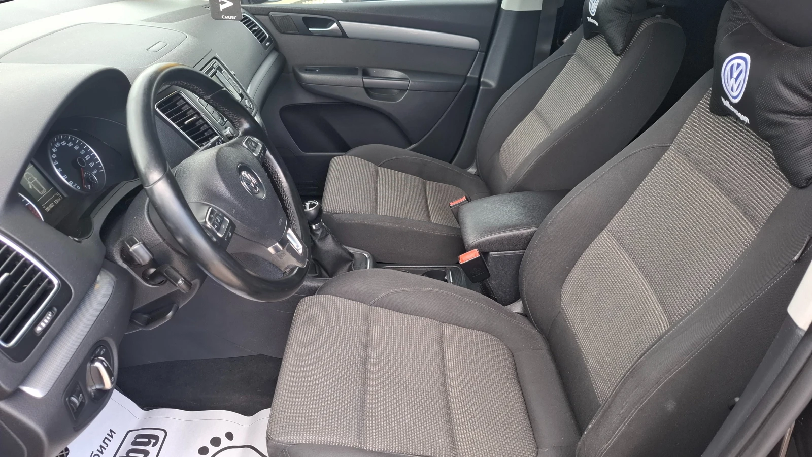 VW Sharan 2.0 TDI/7места/170кс, снимка 11 - Автомобили и джипове - 55424681