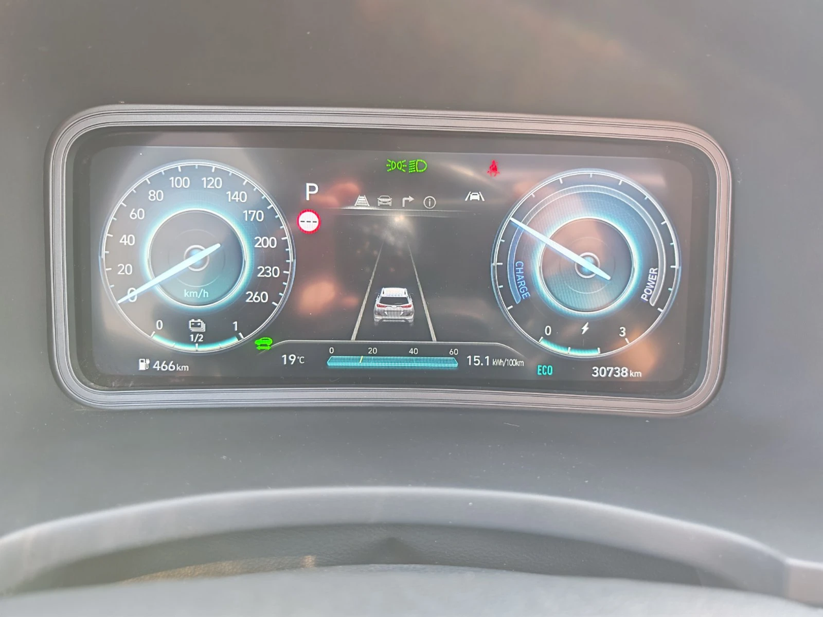 Hyundai Kona 64KWh/PRIME/ГАРАНЦИЯ/SOH100%/BLUELINK/2022г., снимка 14 - Автомобили и джипове - 55661602