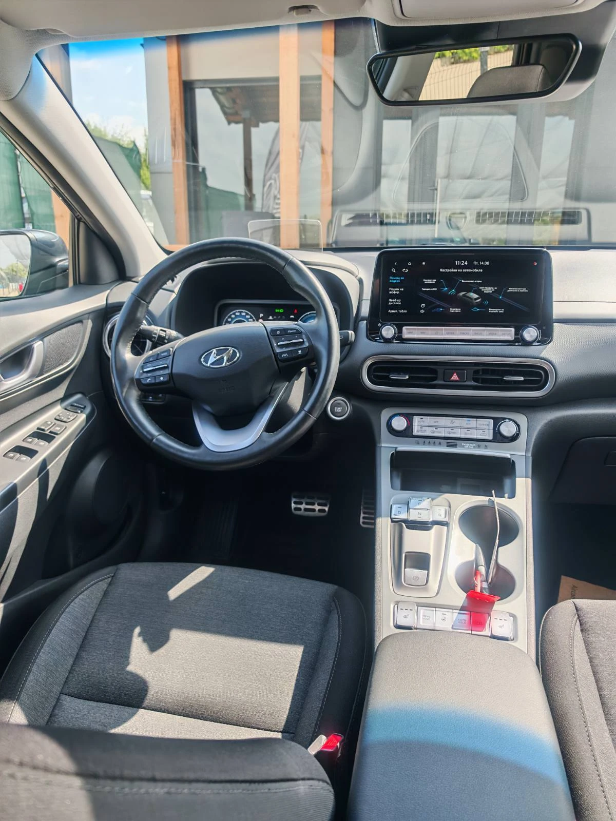 Hyundai Kona 64KWh/PRIME/ГАРАНЦИЯ/SOH100%/BLUELINK/2022г., снимка 11 - Автомобили и джипове - 55661602