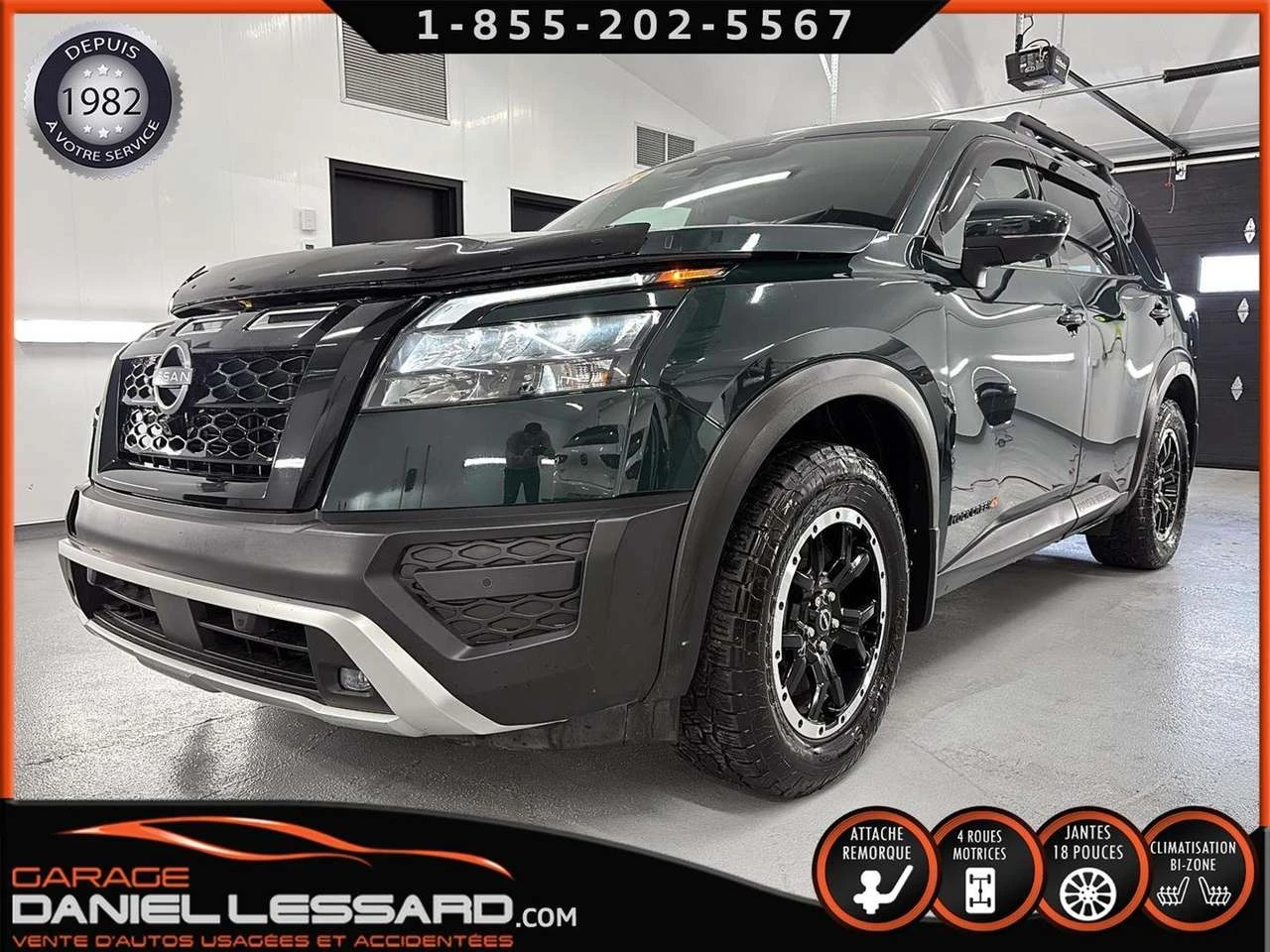 Nissan Pathfinder ROCK CREEK, MAG 18PO, 3.5L, REMORQUAGE 6000LBS