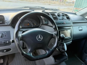 Mercedes-Benz Vito 115 2.2CDI 150 ps АВТОМАТ Пътнически Климатик  | Auto.bg — изображение 13
