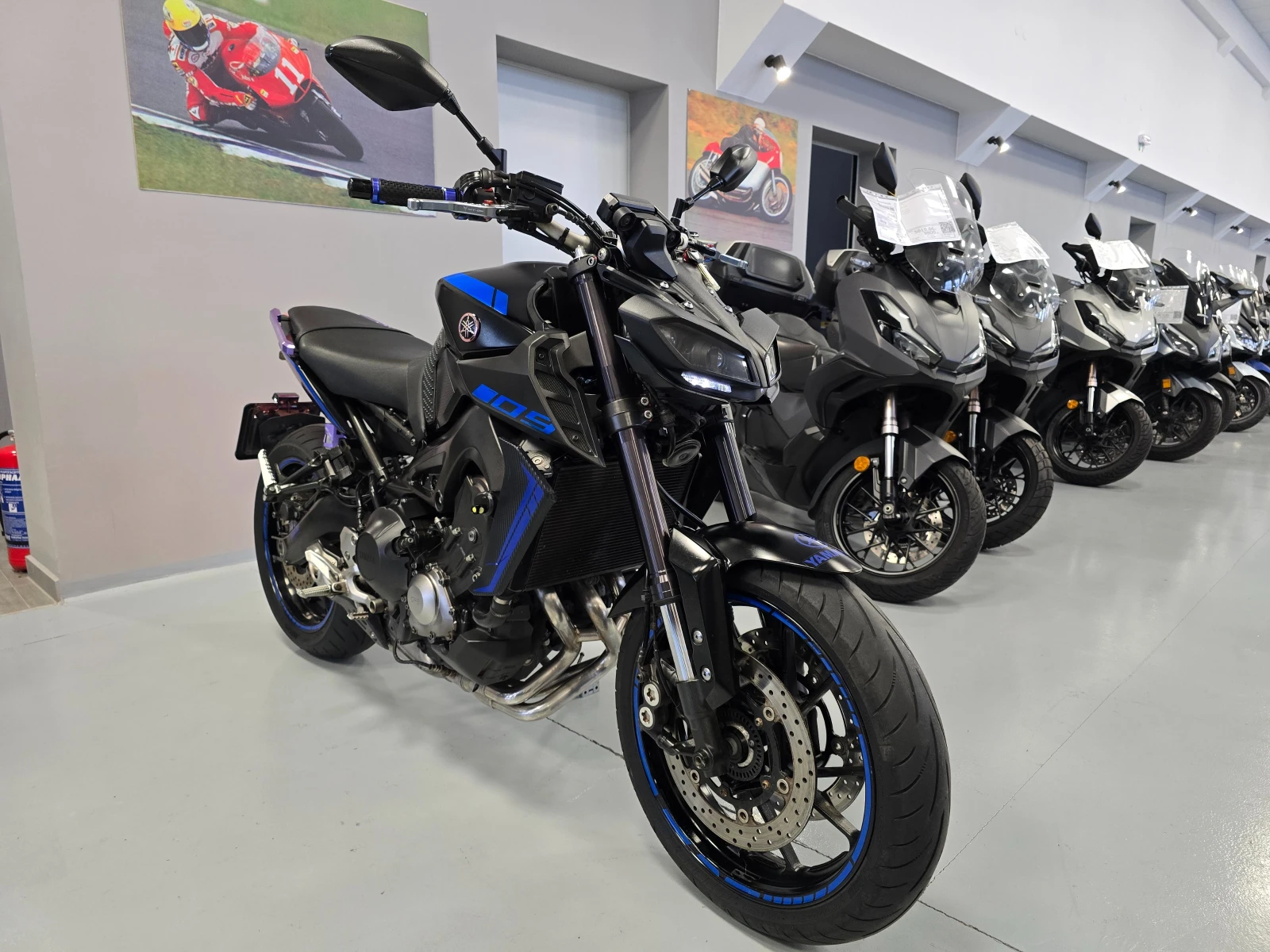 Yamaha Mt-09 900ie, ABS-TCS, 2017г., снимка 1
