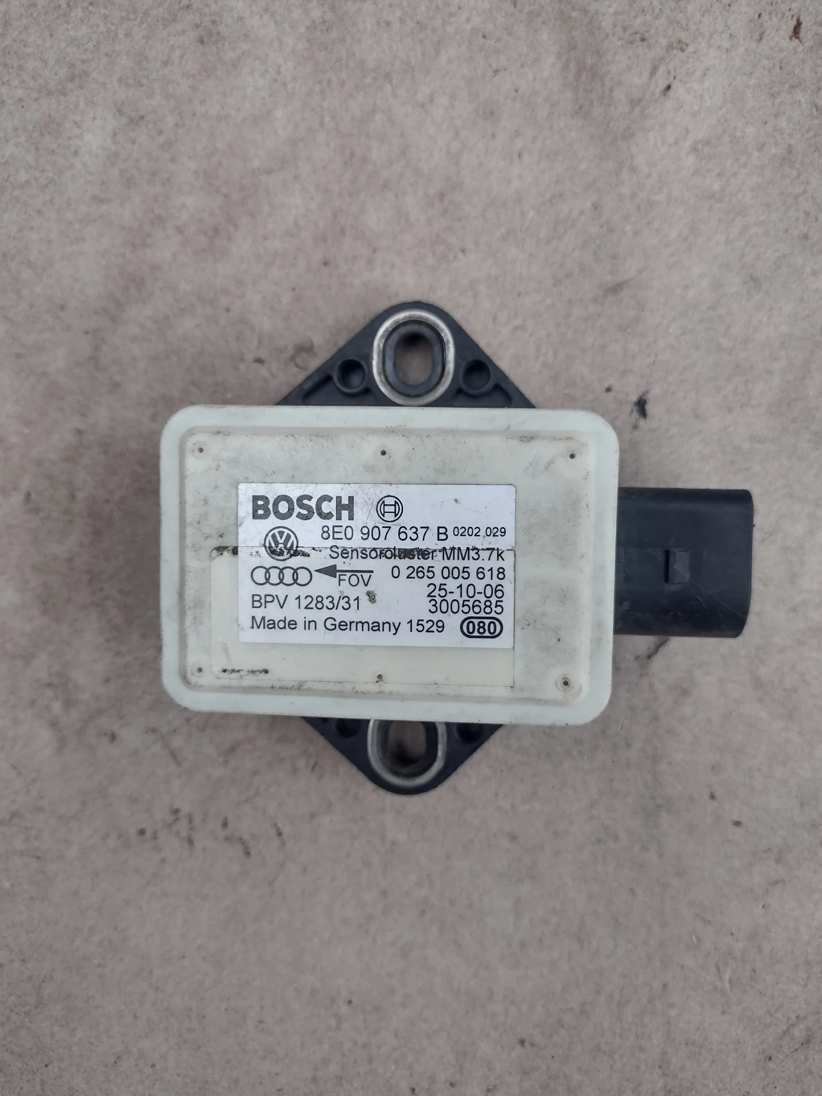 8E0907637B ESP ������ �� VW, AUDI  0265005618 8E0 907 637 B | Mobile.bg � ����������� 1