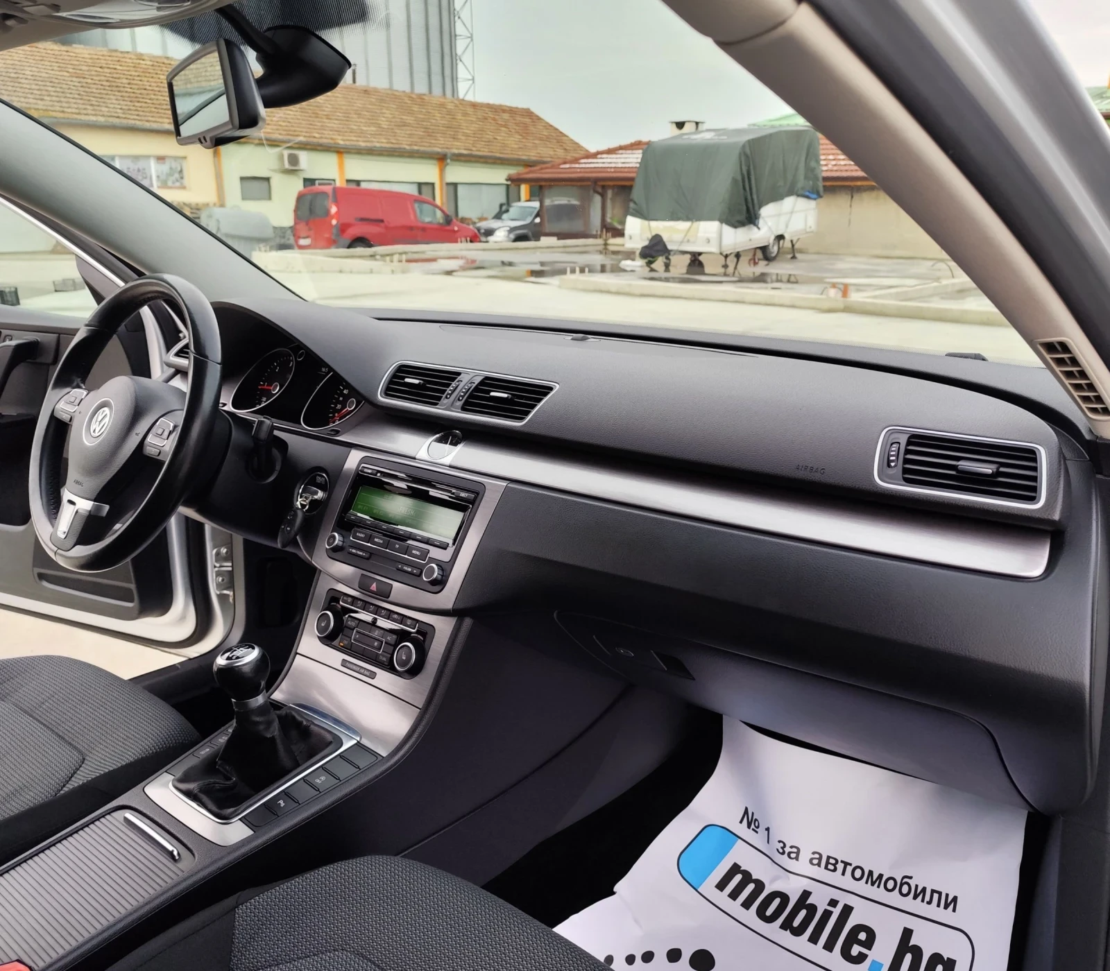 VW Passat 2.0TDI-140k-6ск.-EURO-5, снимка 17 - Автомобили и джипове - 53867787