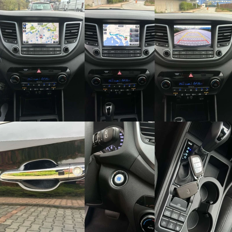 Hyundai Tucson VERTEX* 4X4* AUTOMATIC TOP FULL ШВЕЙЦАРИЯ, снимка 14 - Автомобили и джипове - 52327922