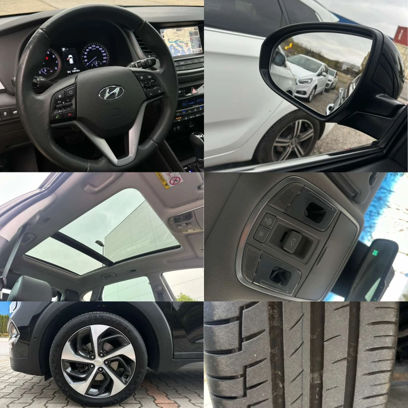 Hyundai Tucson VERTEX* 4X4* AUTOMATIC TOP FULL ШВЕЙЦАРИЯ, снимка 16 - Автомобили и джипове - 52327922