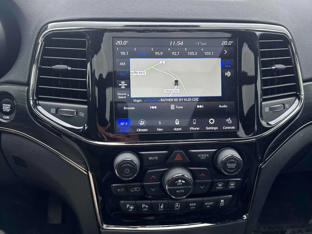 Jeep Grand cherokee * Limited X * Дистроник * Панорама * Гуми+ Джанти , снимка 10 - Автомобили и джипове - 53960659