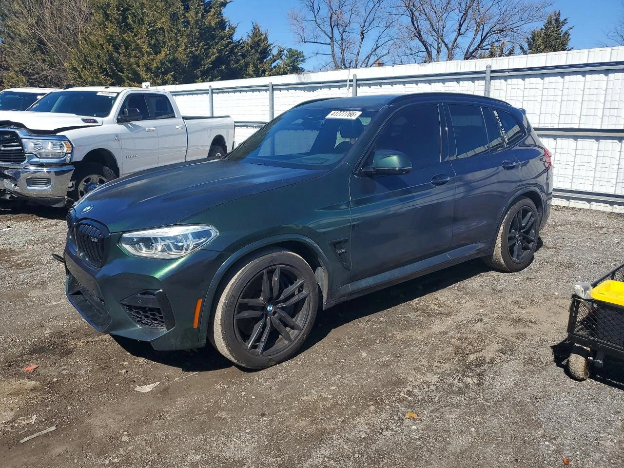 BMW X3 M COMPETITION / ОБДУХ / 360 / HARMAN / HEADUP , снимка 3 - Автомобили и джипове - 54340646