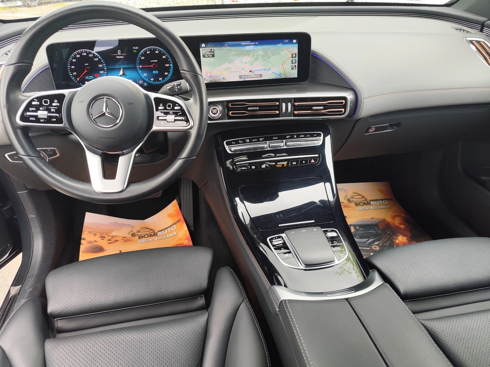 Mercedes-Benz EQC 400 4 MATIC* PREMIUM* 86kWh* BURMESTER* , снимка 7 - Автомобили и джипове - 54477700