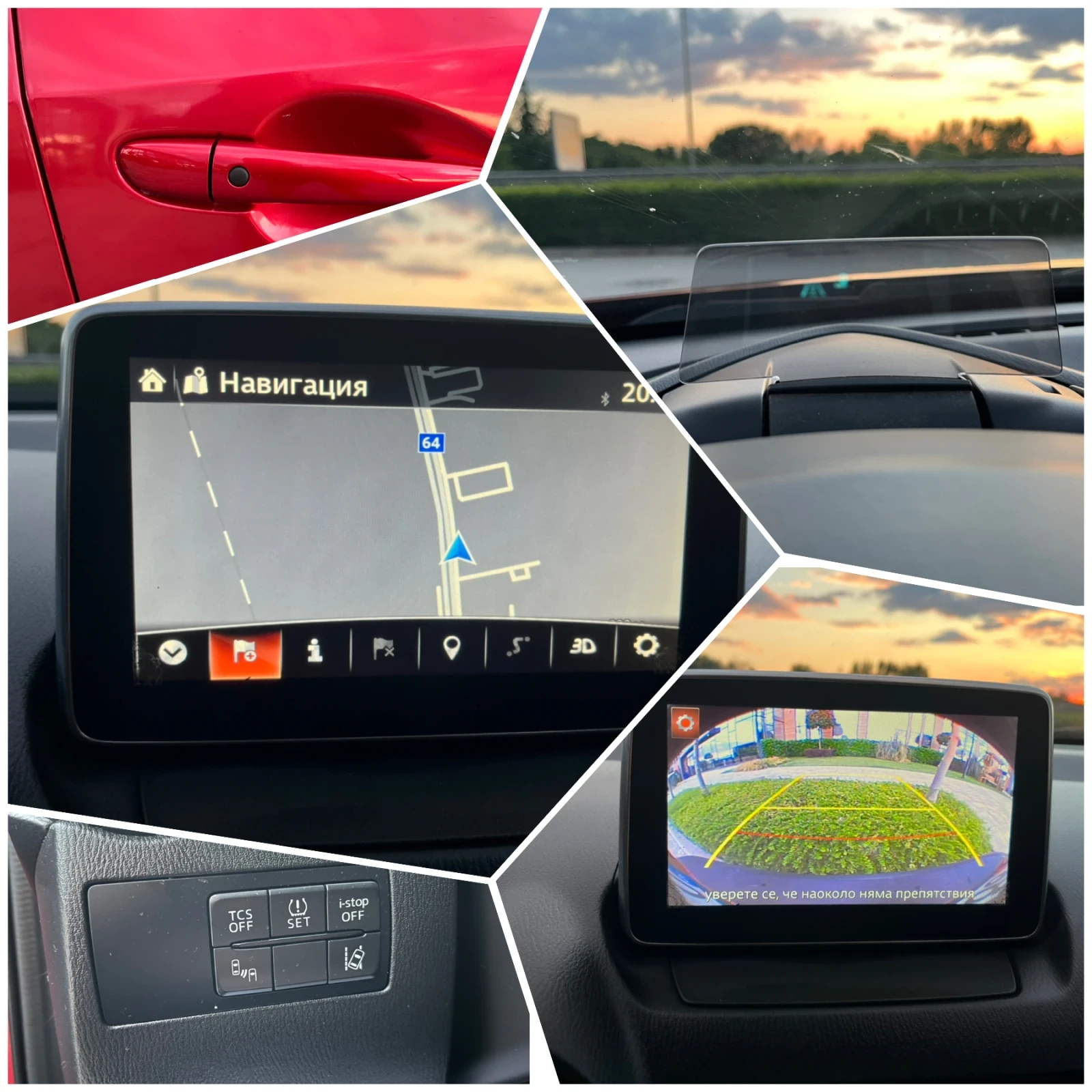 Mazda CX-3 1.5* SKYACTIV* PREMIUM* BOSE* 4x4* Line* Head Up* , снимка 14 - Автомобили и джипове - 54874259