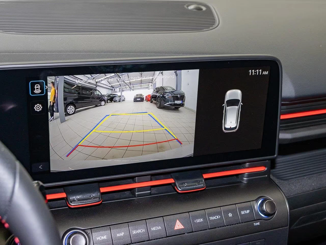 Hyundai Kona НОВ!N-LINE/139HP/T-GDi/DCT/CAM/NAVI/LED/CPLAY/424q, снимка 11 - Автомобили и джипове - 54958071