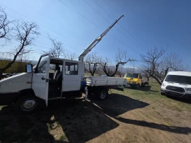 Iveco 3510 Ивеко 35c10 тристранен самосвал с кран, снимка 15