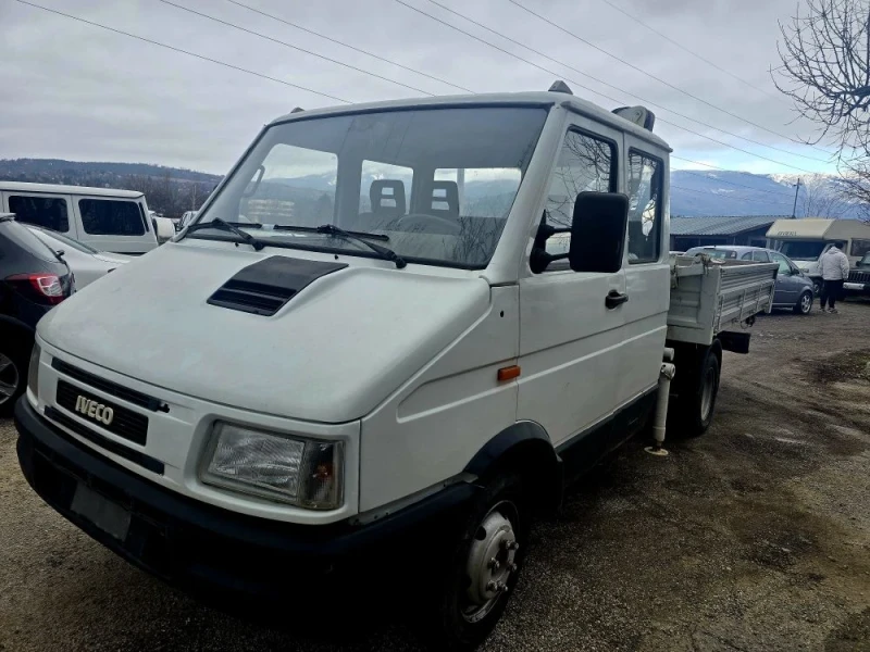 Iveco 35c11 Ивеко 35c10 тристранен самосвал с кран, снимка 7 - Бусове и автобуси - 53433844