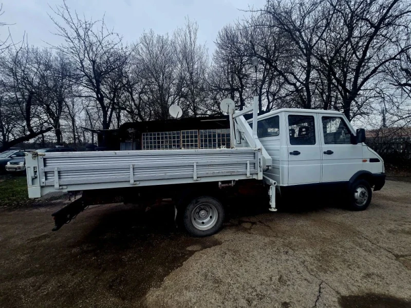 Iveco 35c11 Ивеко 35c10 тристранен самосвал с кран, снимка 9 - Бусове и автобуси - 53433844