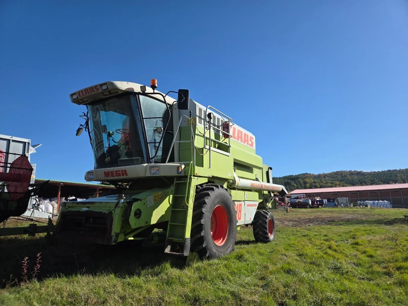 Комбайн Claas Mega 218, снимка 3 - Селскостопанска техника - 52263928