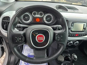 Fiat 500L 1, 3 JTD !! АВТОМАТ !! 7 МЕСТА !! РЕАЛНИ 90000 км, снимка 12