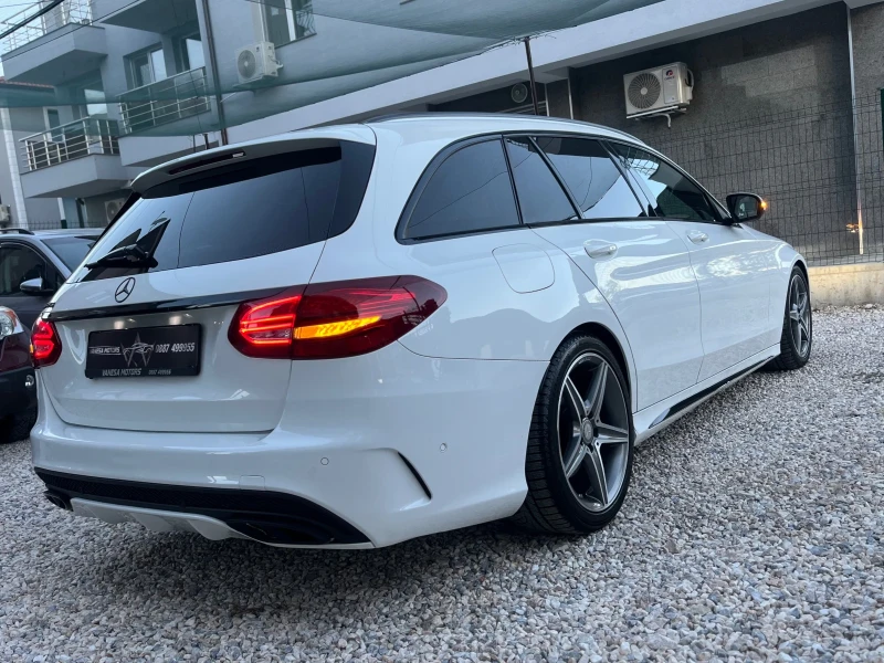 Mercedes-Benz C 220 AMG-Line Shadow Line Burmester С-История, снимка 6 - Автомобили и джипове - 47696059