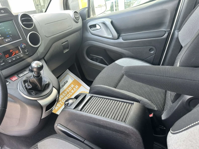 Peugeot Partner 1.6HDI 4+ 1(места) N1, снимка 14 - Автомобили и джипове - 51136875