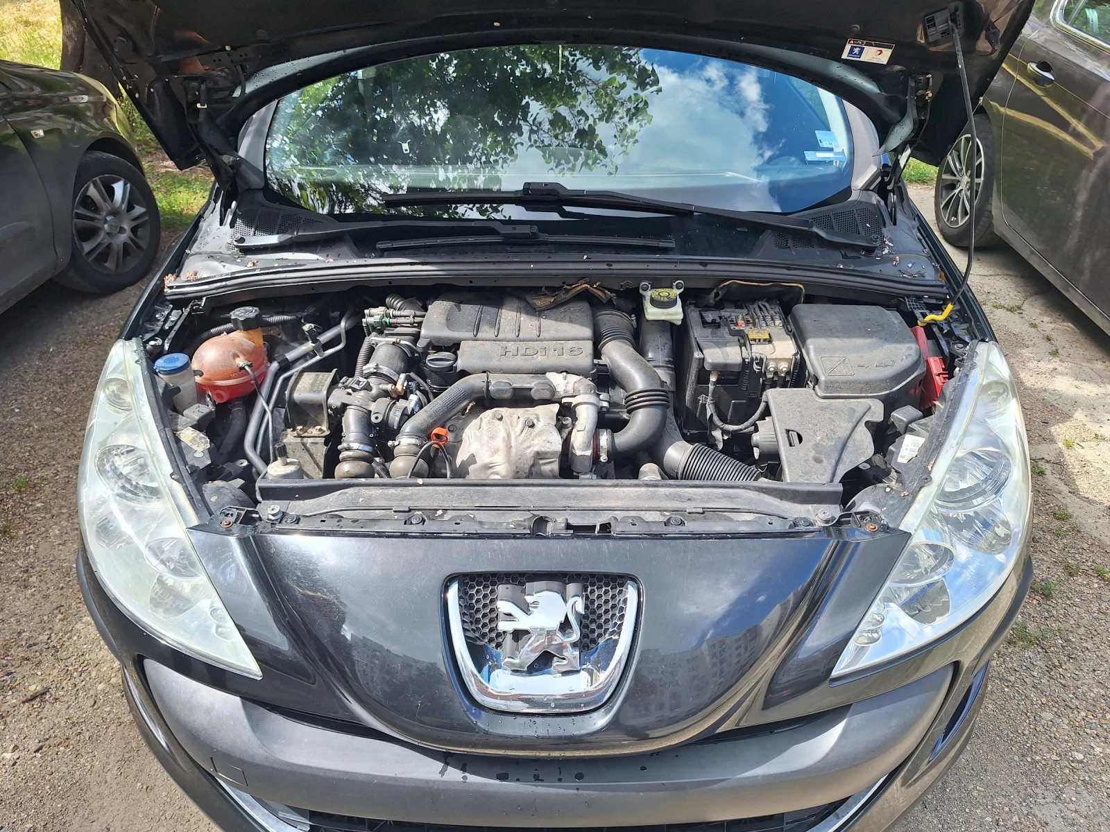 Peugeot 308 1.6HDI, снимка 10 - Автомобили и джипове - 54666645