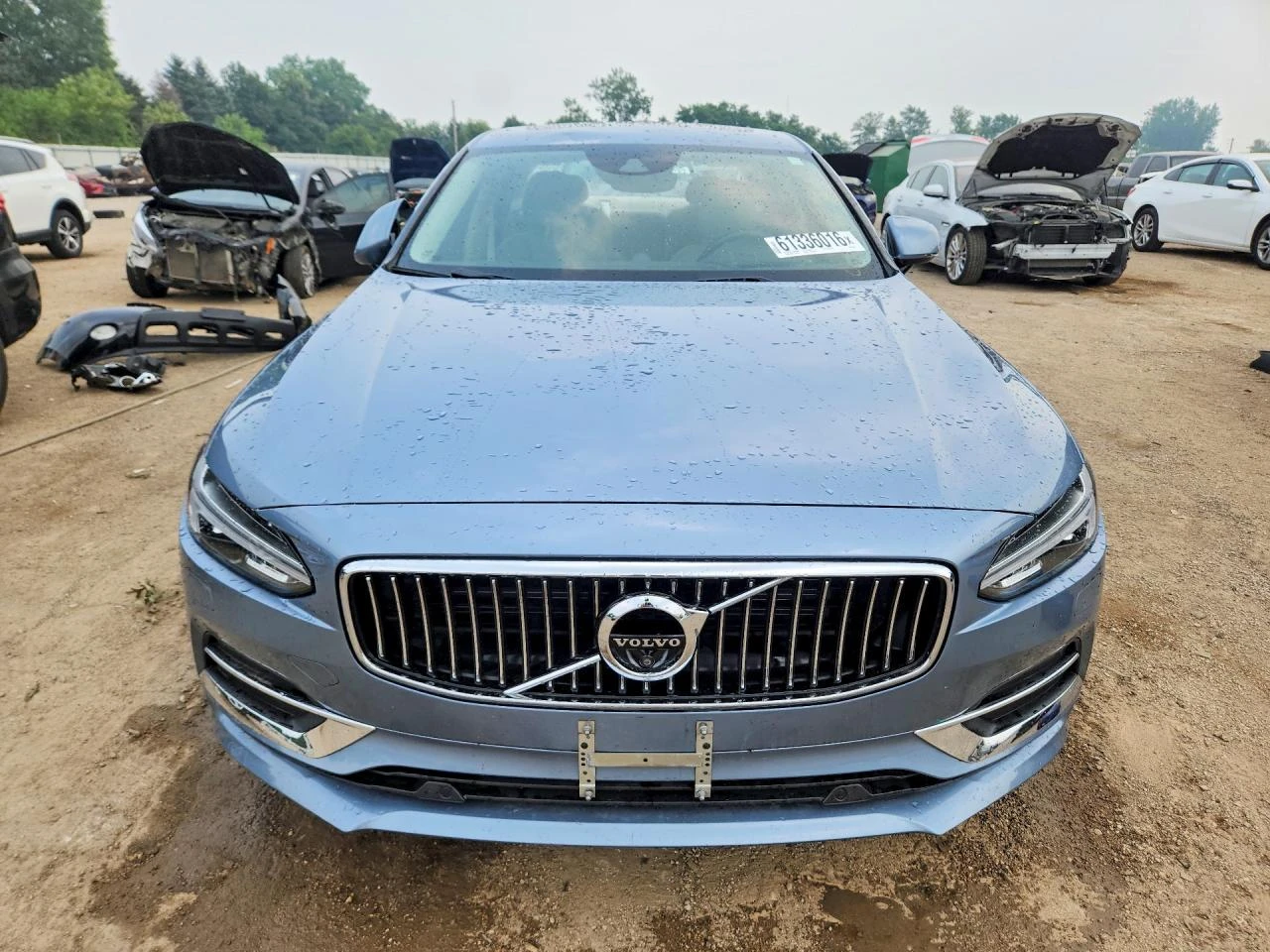 Volvo S90 INSCRIPTION / 360 КАМЕРИ / ОБДУХВАНЕ /МЪРТВА ТОЧКА, снимка 5 - Автомобили и джипове - 56742498