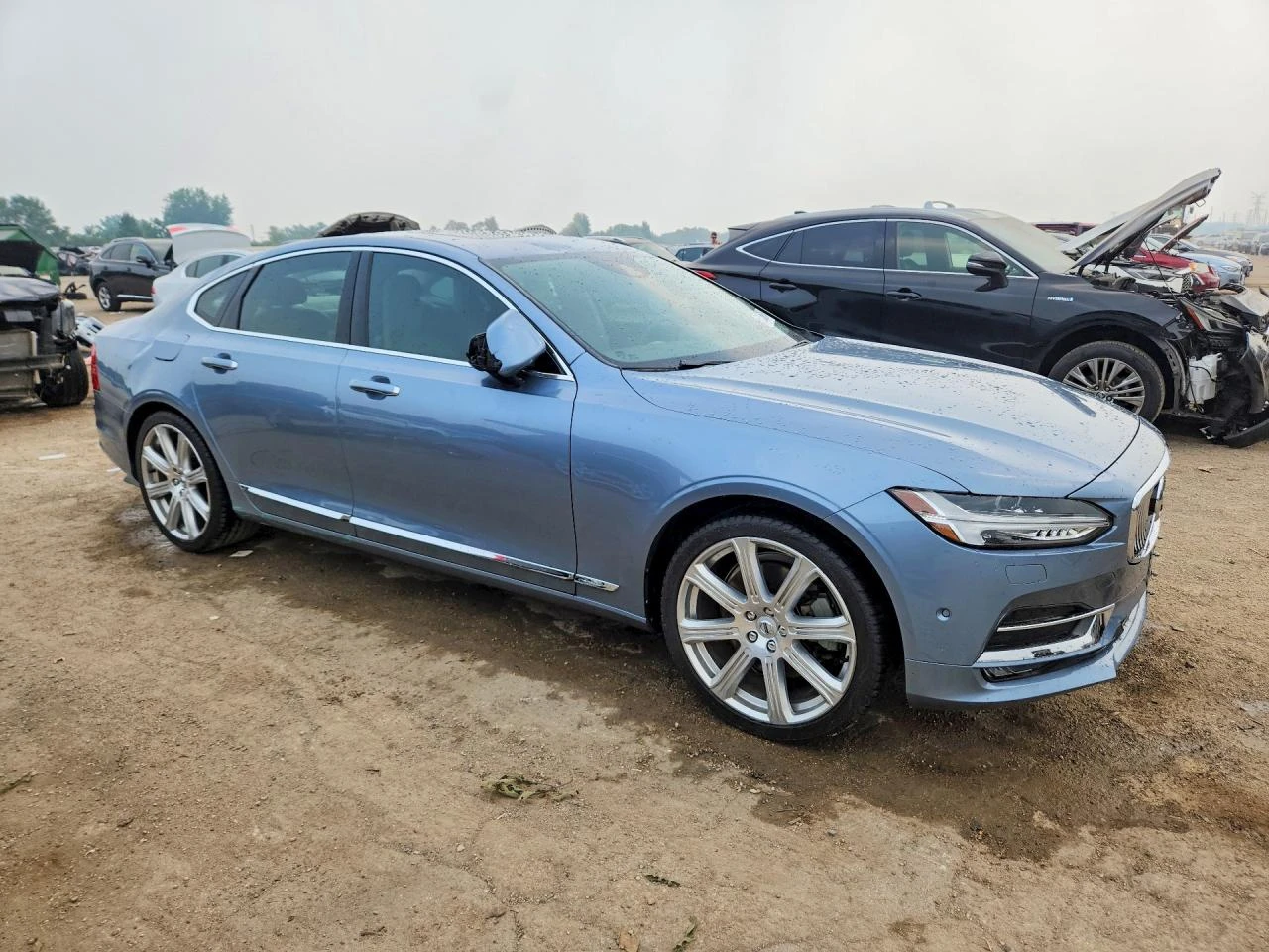 Volvo S90 INSCRIPTION / 360 КАМЕРИ / ОБДУХВАНЕ /МЪРТВА ТОЧКА, снимка 4 - Автомобили и джипове - 56742498
