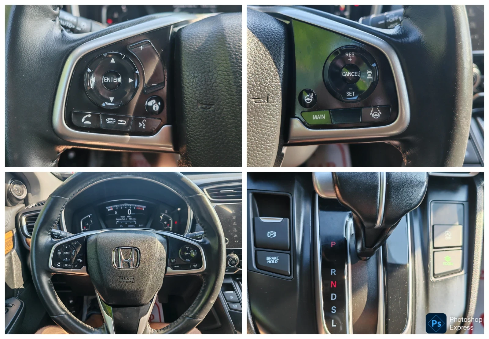 Honda Cr-v 1.5i turbo 4x4 automatic Touring , снимка 15 - Автомобили и джипове - 54793752