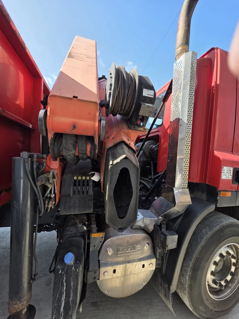 Daf 85-360 6х4 кран PALFINGER PK23002 PERFORMANCE 21.3 метра, снимка 4 - Камиони - 52384184