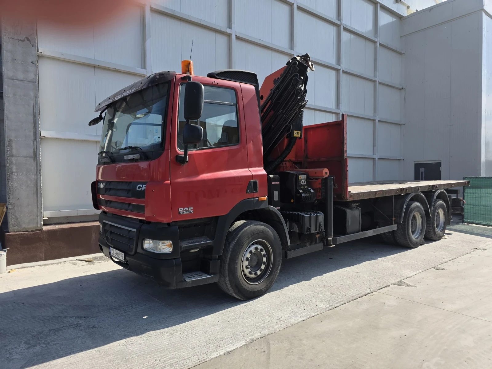 Daf 85-360 6х4 кран PALFINGER PK23002 PERFORMANCE 21.3 метра, снимка 1