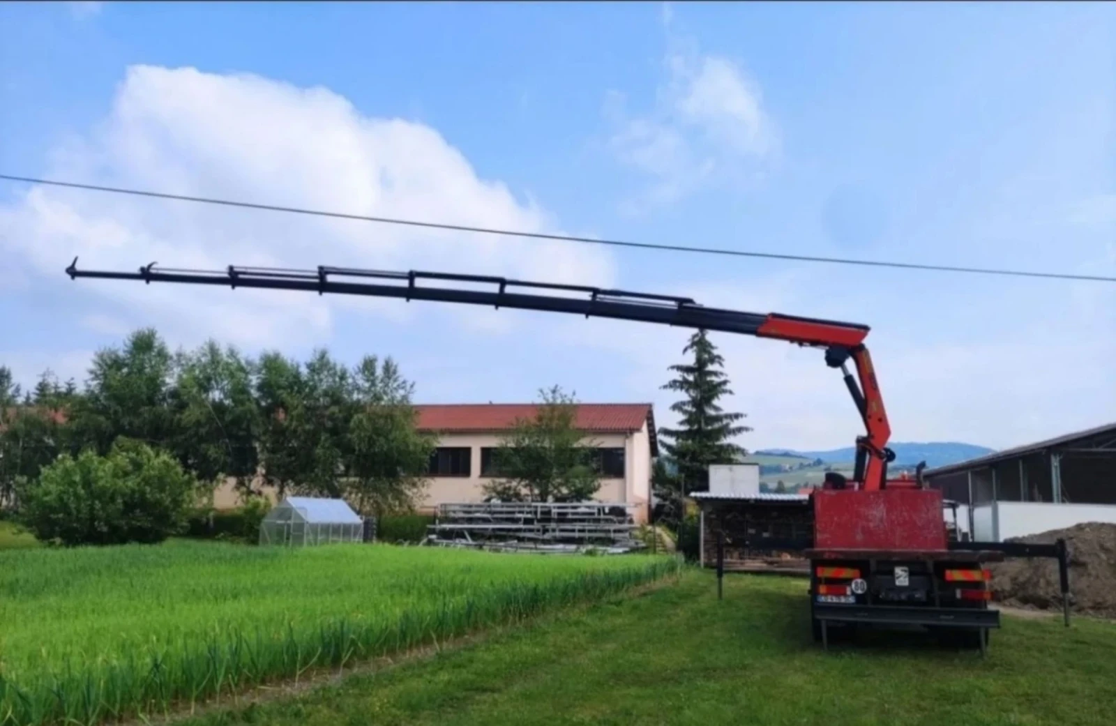 Daf 85-360 6х4 кран PALFINGER PK23002 PERFORMANCE 21.3 метра - изображение 2