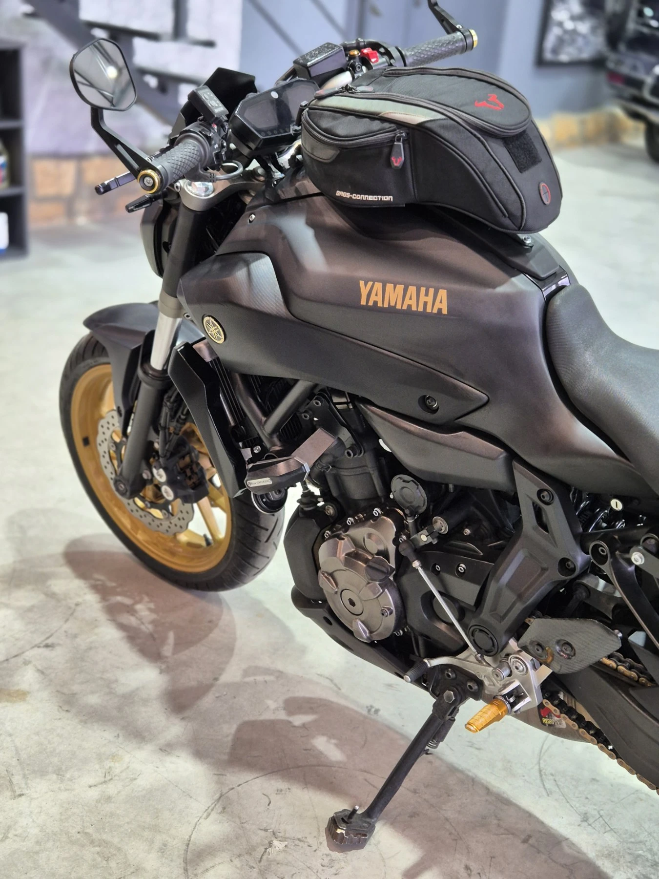Yamaha Mt-07 ABS, Akrapovic НОВ ВНОС ОТ ШВЕЙЦАРИЯ!!!, снимка 9 - Мотоциклети и мототехника - 54703176