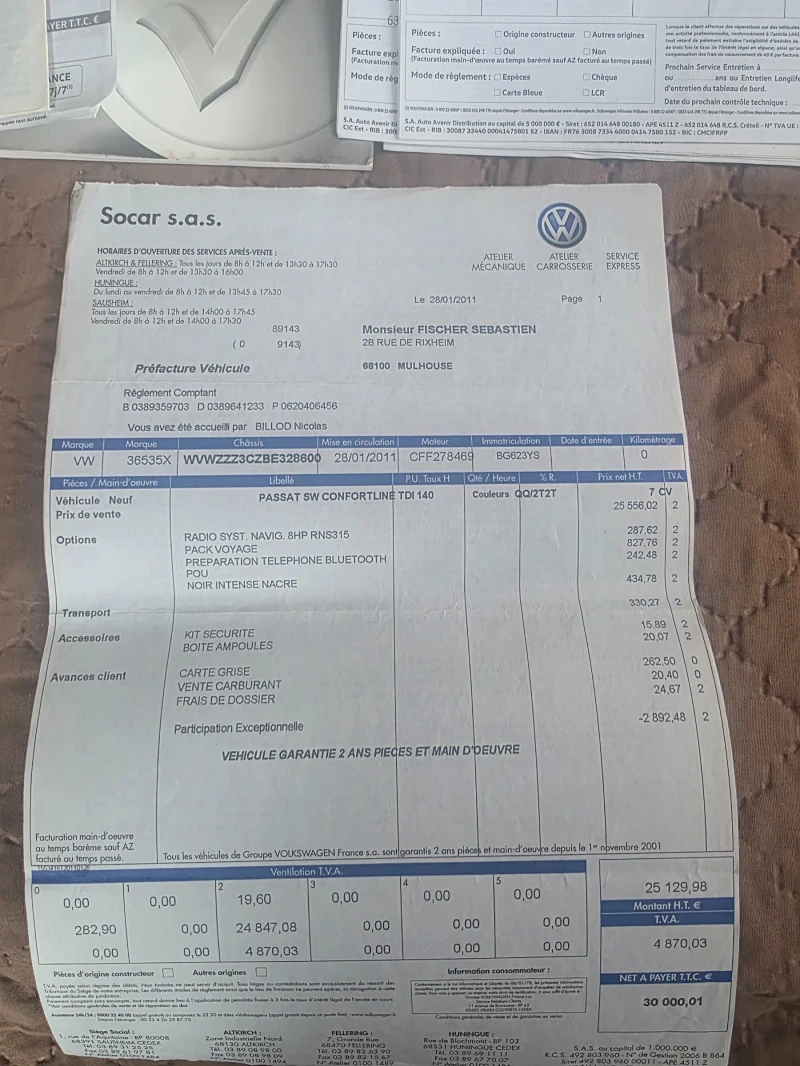 VW Passat 2.0 TDI BlueMotion, снимка 15 - Автомобили и джипове - 53404625