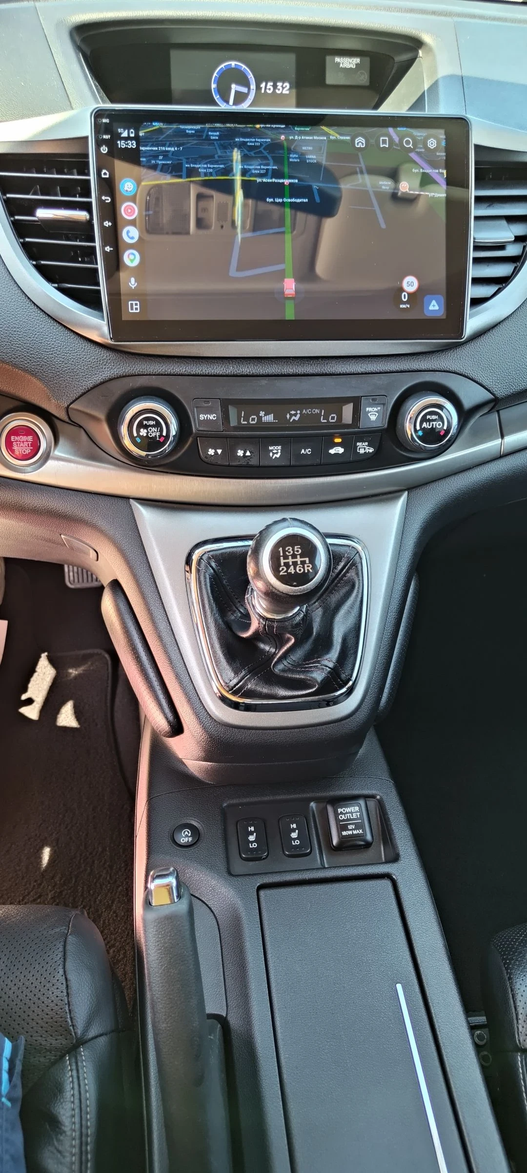 Honda Cr-v 2.2i-DTEC4х4 кожа /пано, снимка 13 - Автомобили и джипове - 55089787