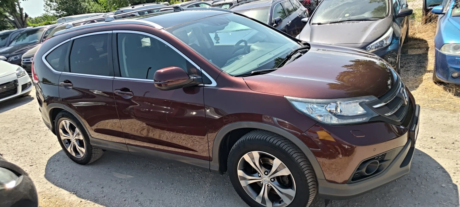 Honda Cr-v 2.2i-DTEC4х4 кожа /пано, снимка 2 - Автомобили и джипове - 55089787