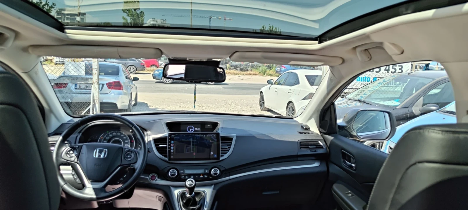 Honda Cr-v 2.2i-DTEC4х4 кожа /пано, снимка 14 - Автомобили и джипове - 55089787