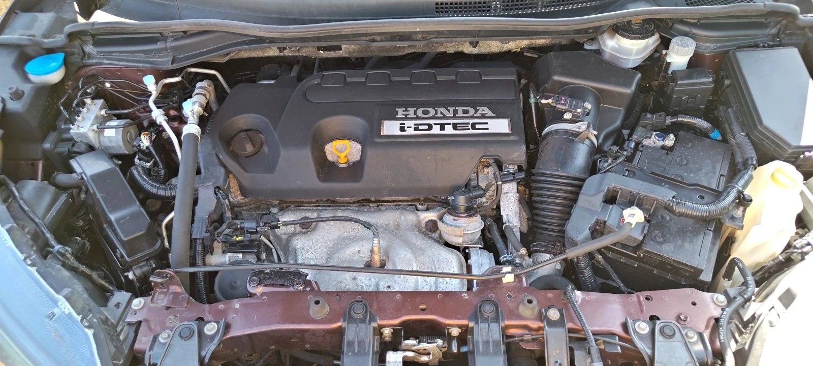 Honda Cr-v 2.2i-DTEC4х4 кожа /пано, снимка 5 - Автомобили и джипове - 55089787