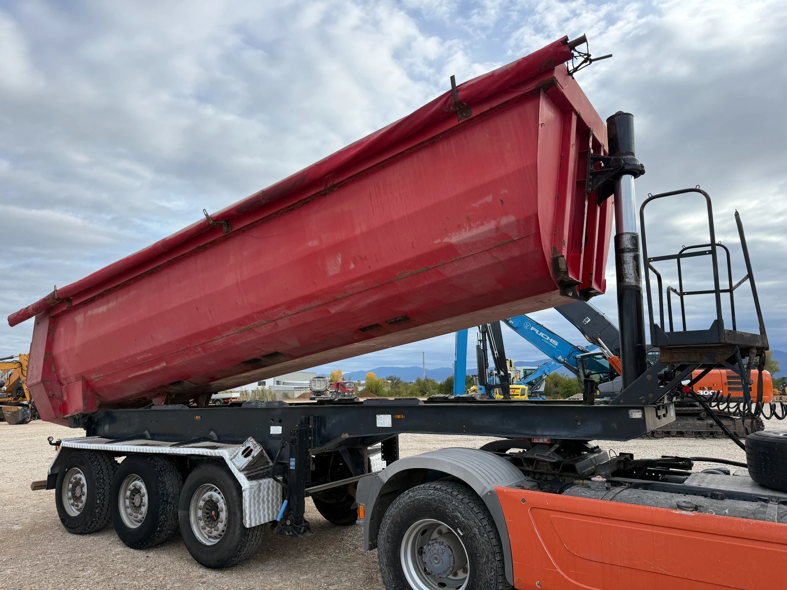 Полуремарке Reisch 26 КУБИКА, снимка 10 - Ремаркета - 56748479