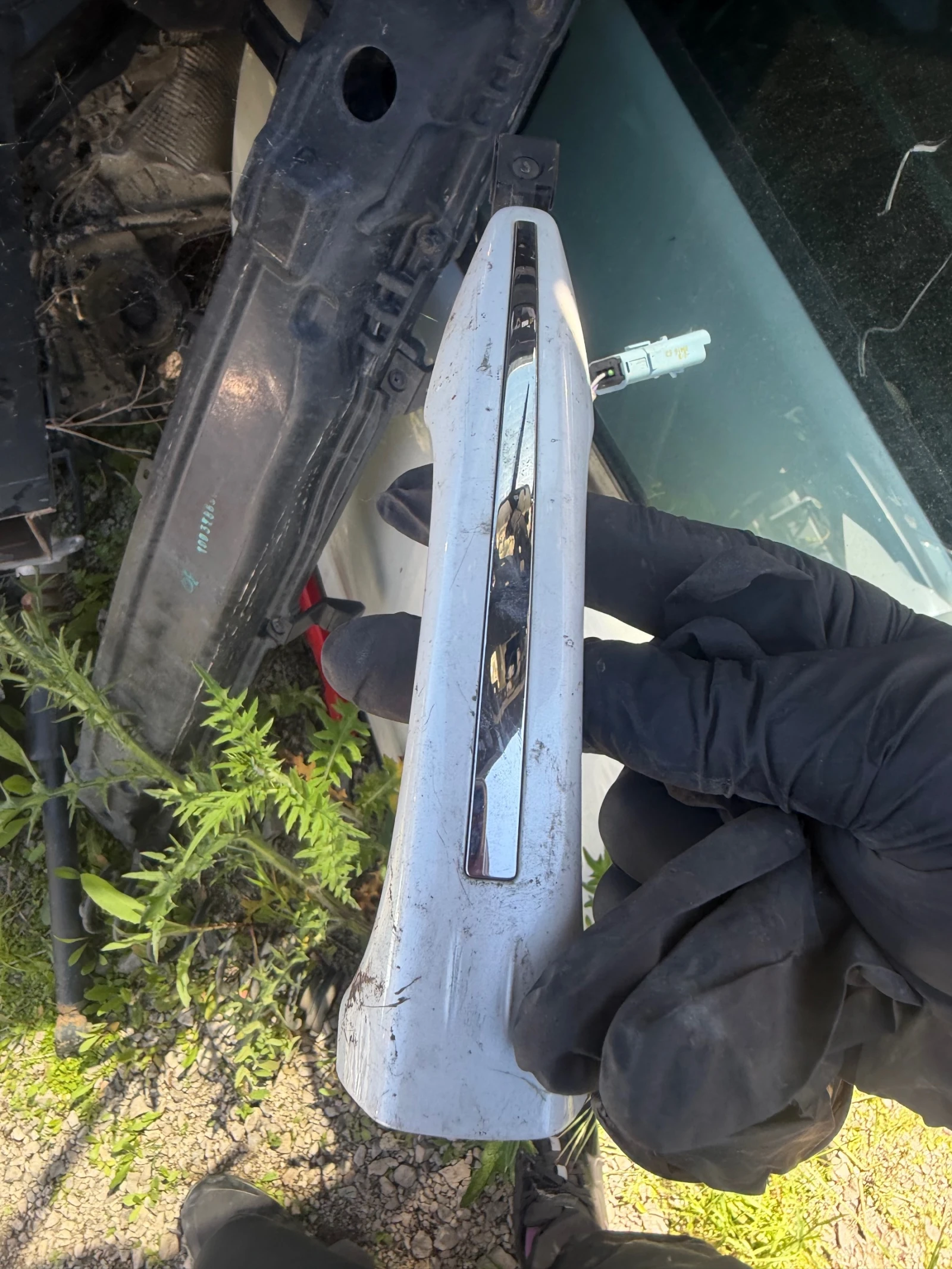 Citroen DS4 2016г лява дръжка KEYLES GO 9804948277D, снимка 3 - Части - 55213214