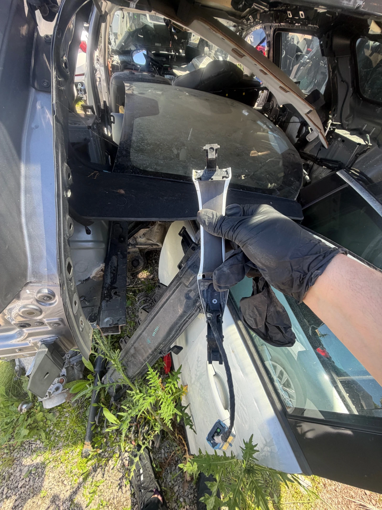 Citroen DS4 2016г лява дръжка KEYLES GO 9804948277D, снимка 4 - Части - 55213214