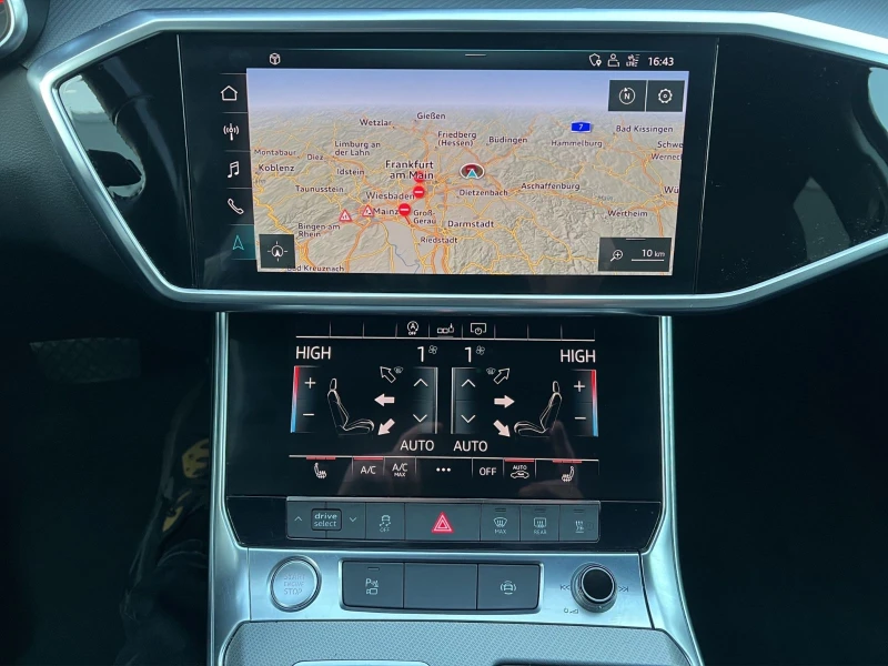 Audi A6 MATRIX/50TDI/S-line/286HP/B&O/NAVI/360/115epr, снимка 14 - Автомобили и джипове - 50268867