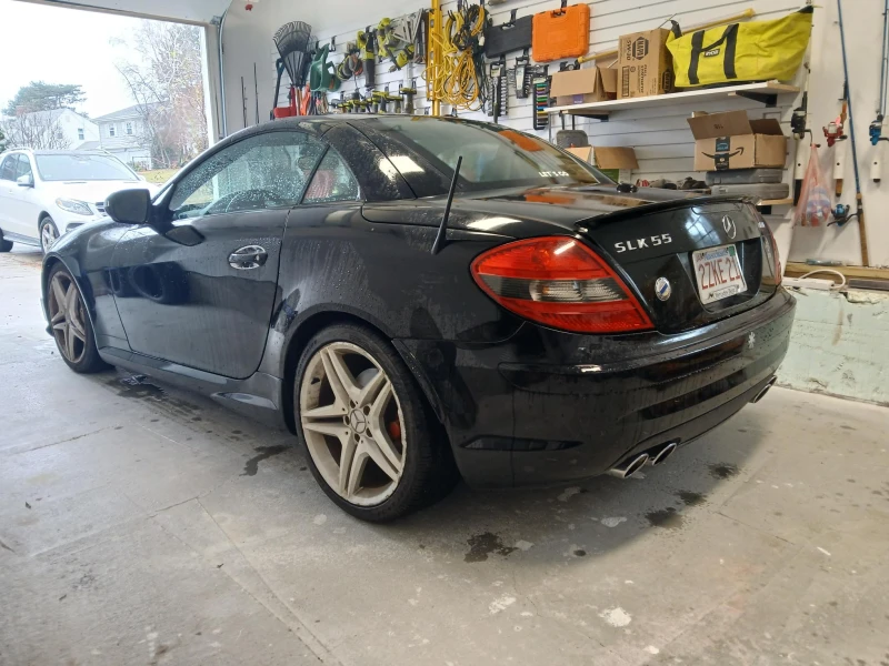 Mercedes-Benz SLK 55 AMG, снимка 10 - Автомобили и джипове - 52576799