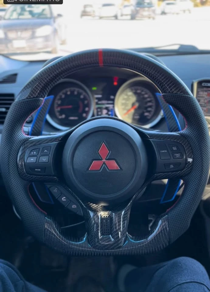 Mitsubishi Lancer * RALLIART* SPORT EXHAUST* CARBON STEERING WHEEL* , снимка 5 - Автомобили и джипове - 54097800