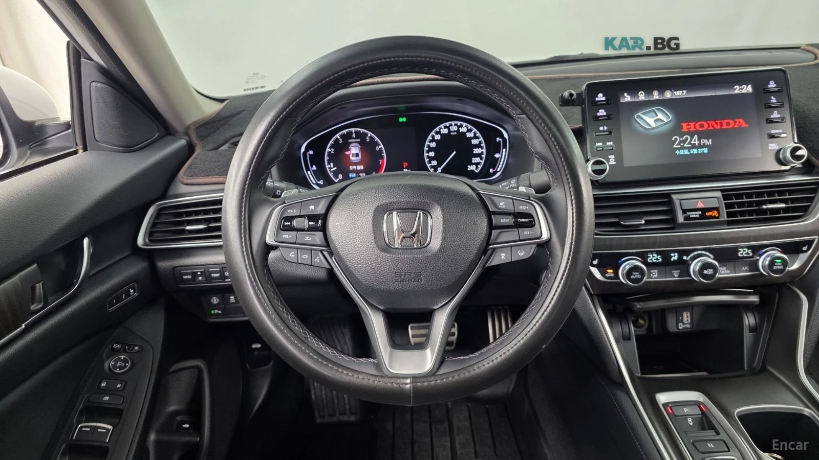 Honda Accord * 2.0t* SPORT* КОЖА* ПОДГРЕВ* ШИБИДАХ* КАМЕРА* , снимка 13 - Автомобили и джипове - 54732816